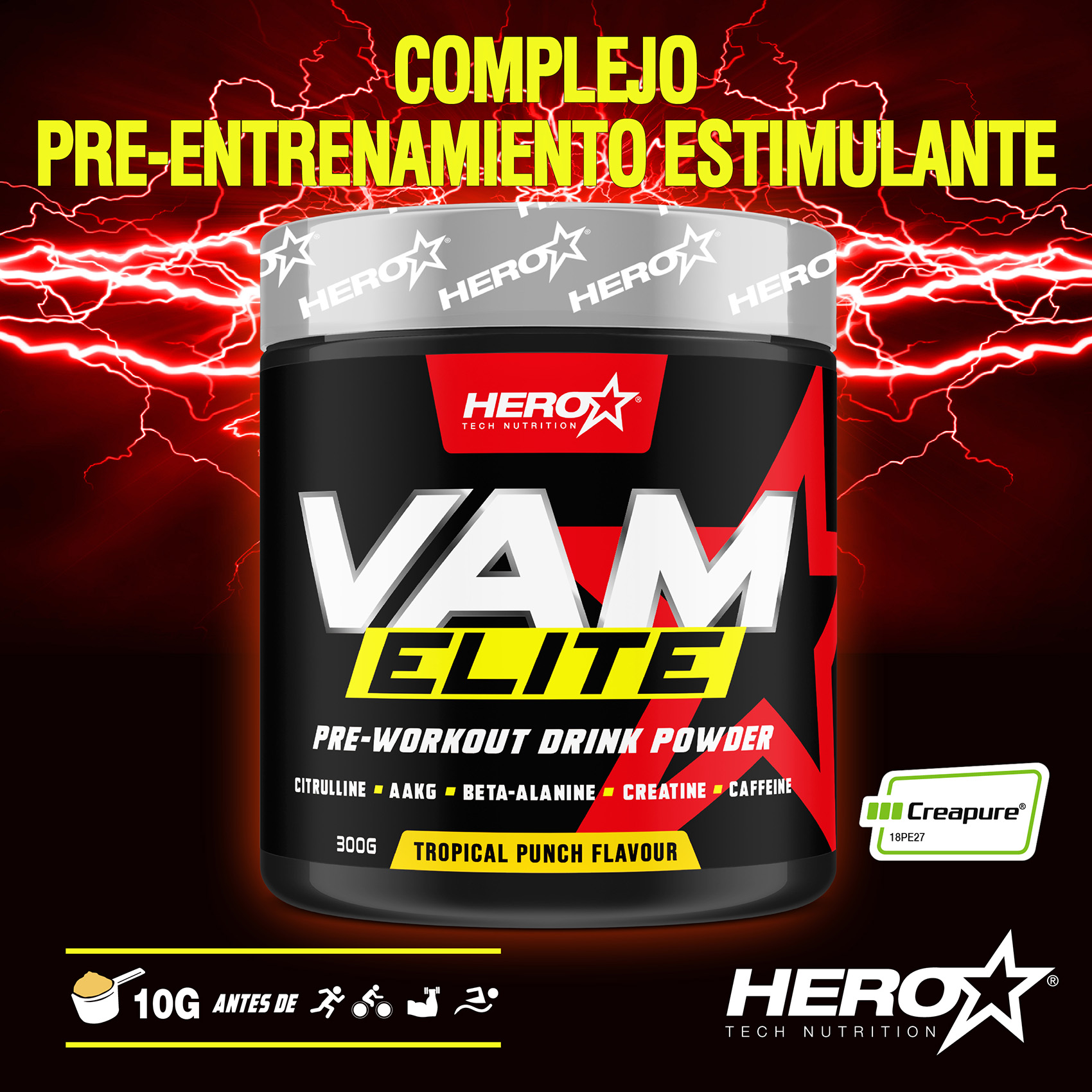 VA ELITE PRE ENTRNAMIENTO WORKOUT